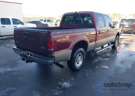 2004 Ford F-250 Lariat/Xl/Xlt from USA, damaged, VIN 1FTNW21P24EC09308